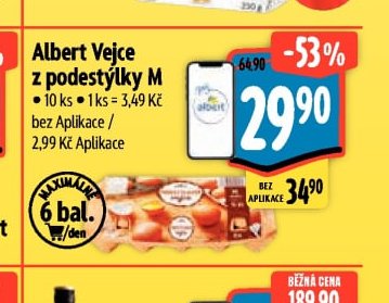 Albert Vejce z podestýlky M