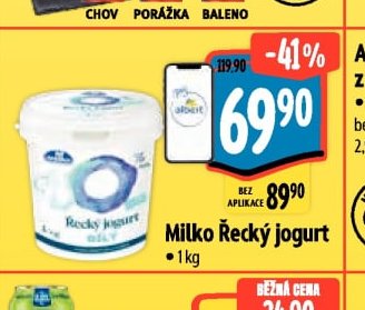 Milko Řecký jogurt