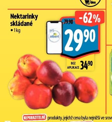 Nektarinky skládané