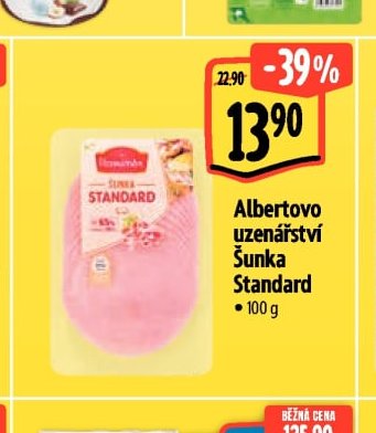 Albertovo uzenářství Šunka Standard
