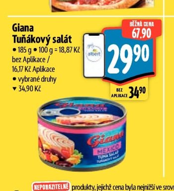 Giana Tuňákový salát