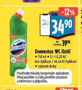 Domestos WC čistič