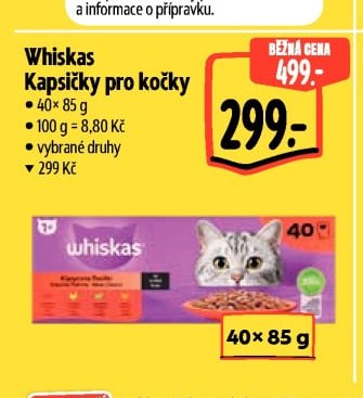 Whiskas Kapsičky pro kočky