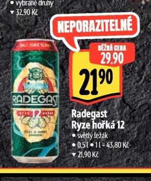 Radegast Ryze hořká 12