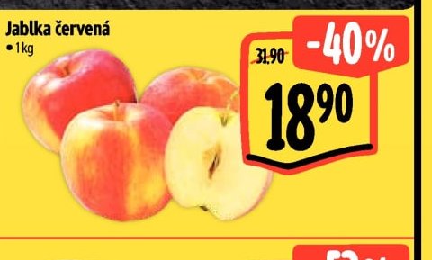 Jablka červená