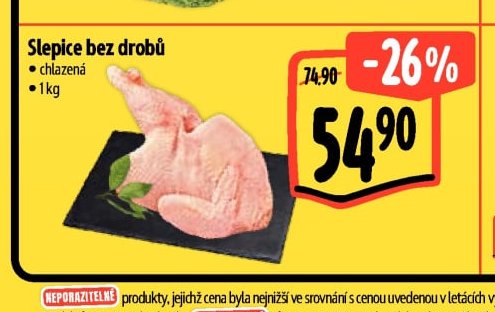 Slepice bez drobů