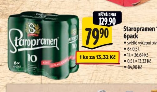 Staropramen 10 6pack