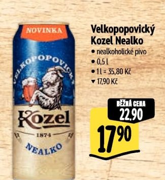 Velkopopovický Kozel Nealko