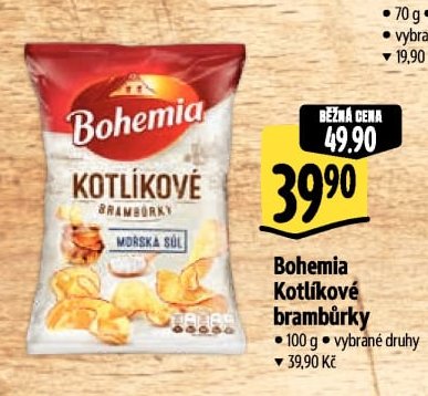 Bohemia Kotlíkové brambůrky