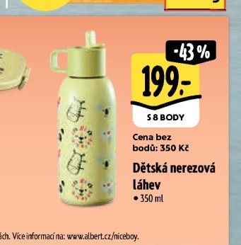 Dětská nerezová láhev