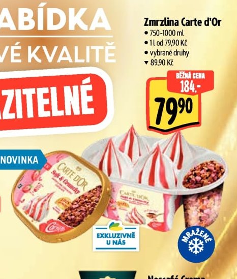 Zmrzlina Carte d'Or