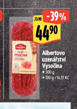 Albertovo uzenářství Vysočina