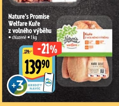 Nature's Promise Welfare Kuře z volného výběhu