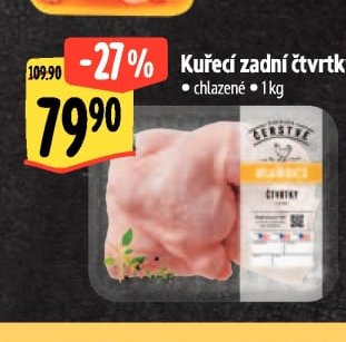 Kuřecí zadní čtvrtky