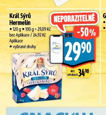 Král Sýrů Hermelín