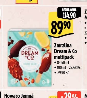 Zmrzlina Dream & Co multipack