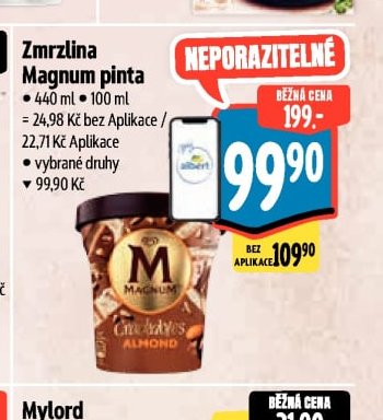 Zmrzlina Magnum pinta