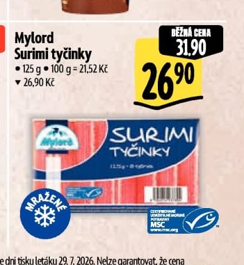 Mylord Surimi tyčinky