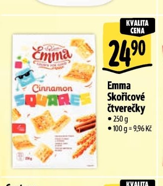 Emma Skořicové čtverečky