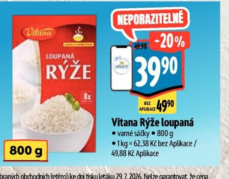 Vitana Rýže loupaná