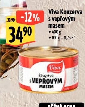 Viva Konzerva s vepřovým masem