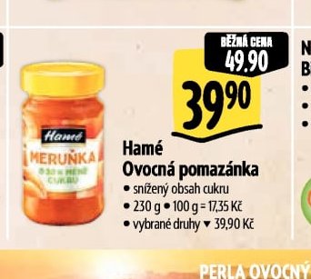 Hamé Ovocná pomazánka