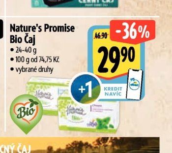 Nature's Promise Bio Čaj