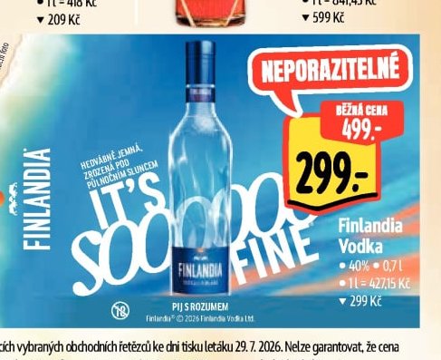 Finlandia Vodka