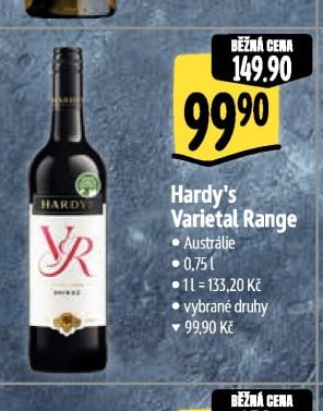 Hardy's Varietal Range