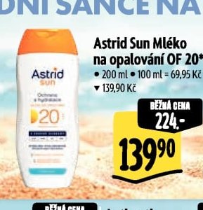Astrid Sun Mléko na opalování OF 20***