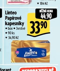 Linteo Papírové kapesníky