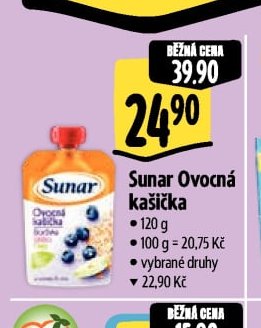 Sunar Ovocná kašička
