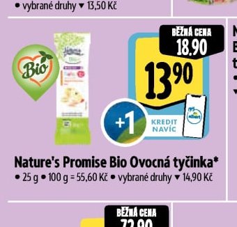 Nature's Promise Bio Ovocná tyčinka