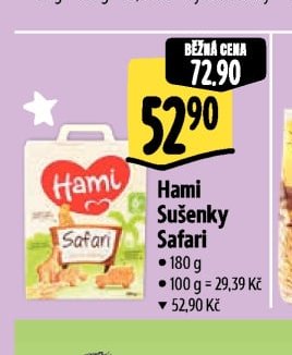 Hami Sušenky Safari