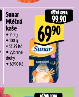 Sunar Mléčná kaše