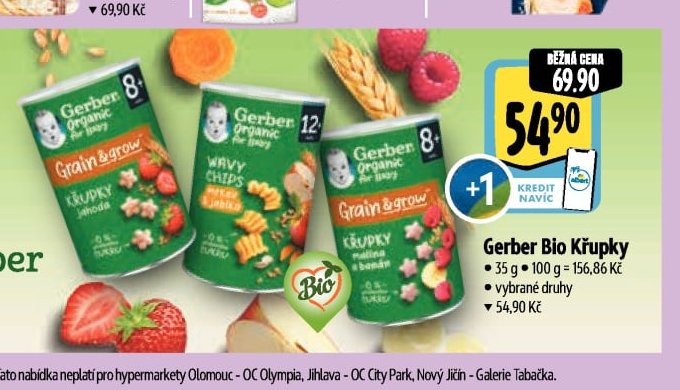 Gerber Bio Křupky