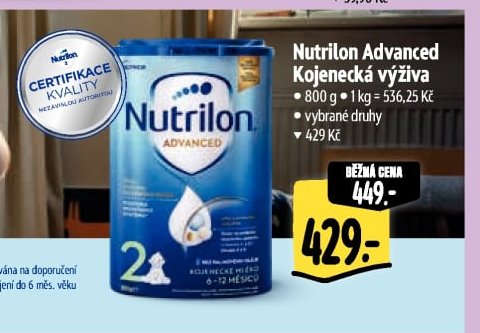 Nutrilon Advanced Kojenecká výživa