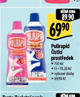 Pulirapid Čisticí prostředek