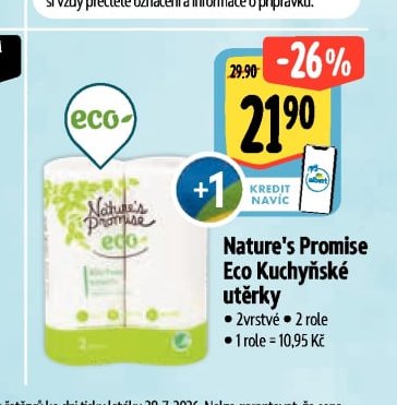 Nature's Promise Eco Kuchyňské utěrky