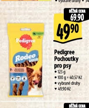 Pedigree Rodeo pochoutky pro psy