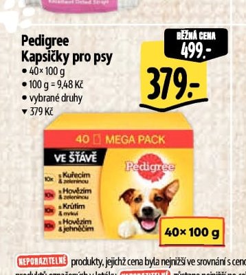 Pedigree kapsičky pro psy