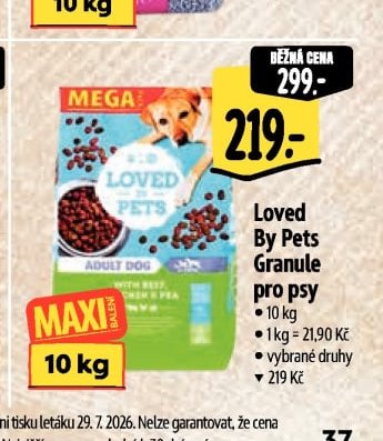 Loved By Pets granule pro psy