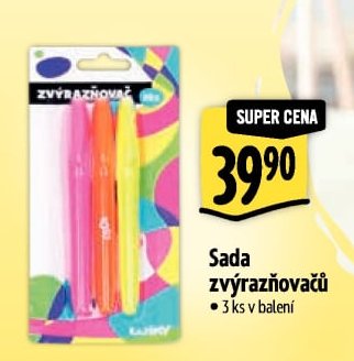 Sada zvýrazňovačů