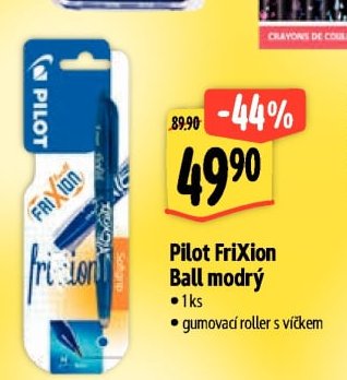 Pilot FriXion Ball modrý