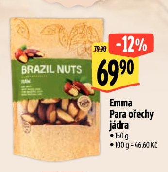 Emma Para ořechy jádra