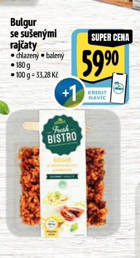 Bulgur se sušenými rajčaty