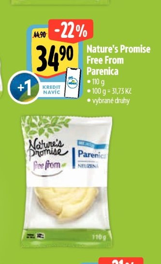 Nature's Promise Free From Parenica