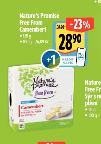 Nature's Promise Free From Camembert