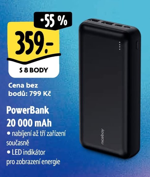 PowerBank 20 000 mAh