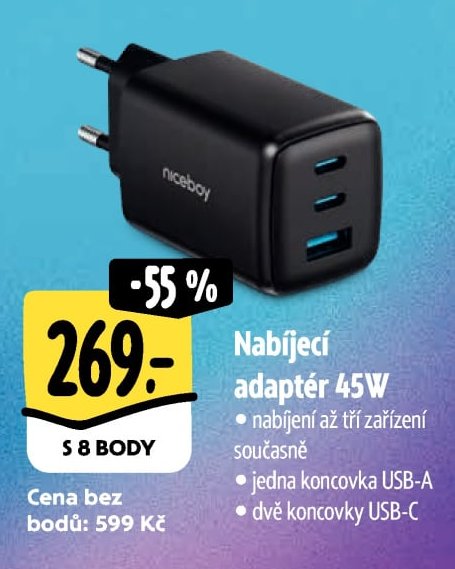 Nabíjecí adaptér 45W
